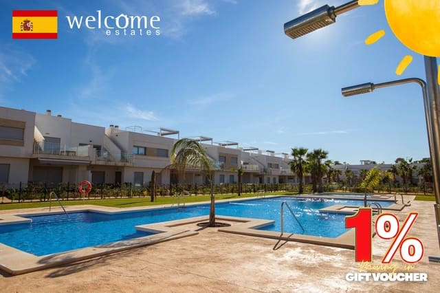 2 slaapkamer Bungalow te koop in Vistabella, Orihuela met zwembad - € 299.900 (Ref: 9332173)