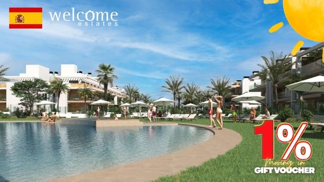 3 slaapkamer Appartement te koop in Las Lomas de Rame - Bahía Bella, Los Alcázares met zwembad garage - € 390.000 (Ref: 9332174)