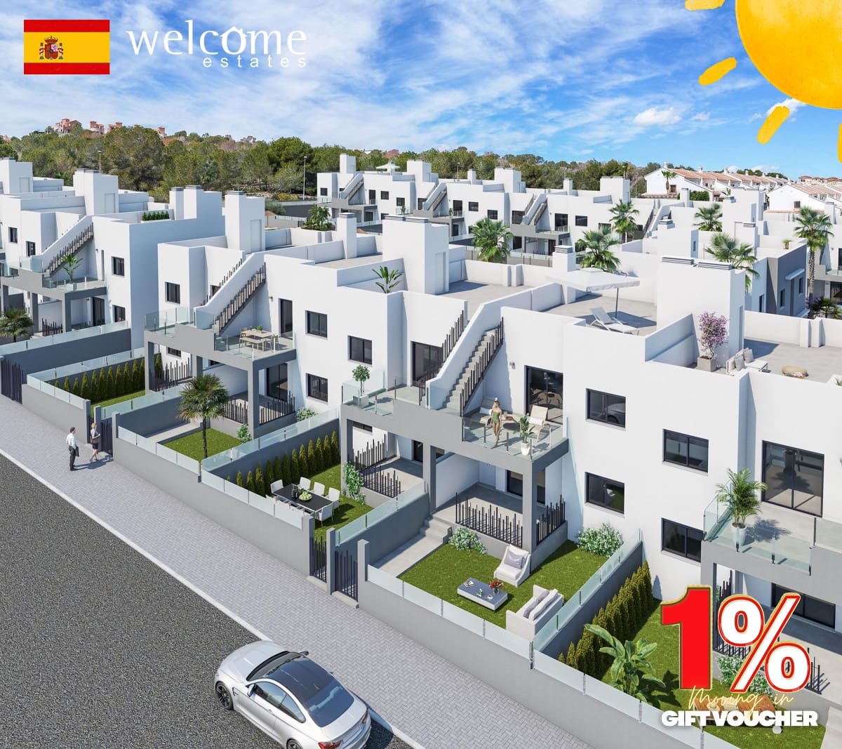 3 chambre Bungalow à vendre à San Miguel de Salinas avec piscine - 251 600 € (Ref: 9332179)