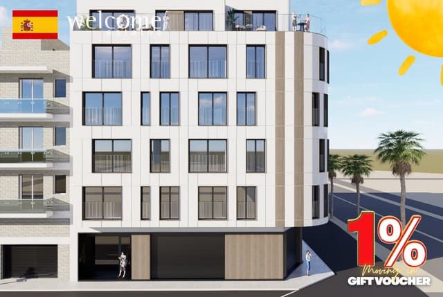 1 camera da letto Appartamento in vendita in Playa del Acequión, Torrevieja con piscina - 175.000 € (Rif: 9332180)