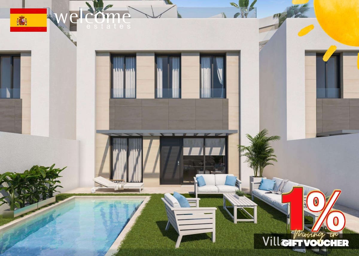 4 slaapkamer Villa te koop in Aguilas met zwembad - € 378.000 (Ref: 9332186)