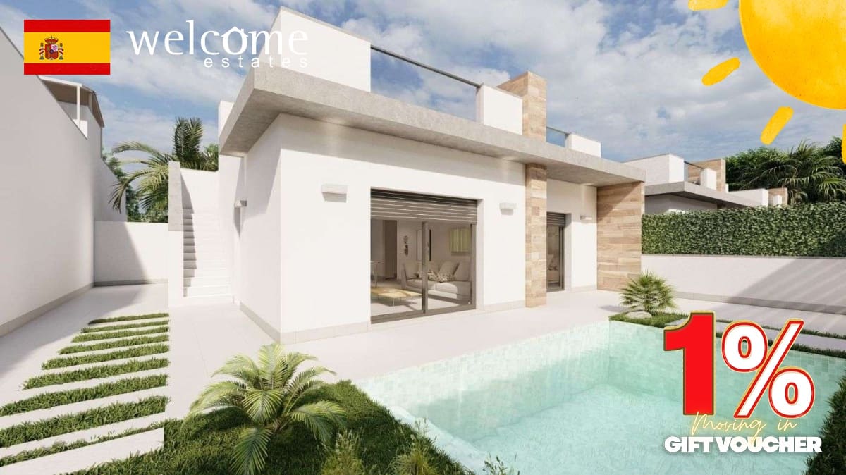 2 sovrum Semi-fristående Villa till salu i Roldan med pool - 299 900 € (Ref: 9332192)