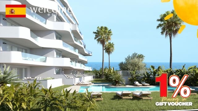 2 makuuhuone Huoneisto myytävänä paikassa Mil Palmeras, Pilar de la Horadada mukana uima-altaan - 410 000 € (Ref: 9332195)