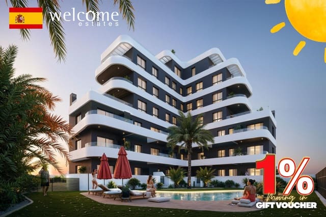 Apartamento de 2 habitaciones en Puerto Deportivo, Guardamar del Segura en venta con piscina - 290.000 € (Ref: 9332216)