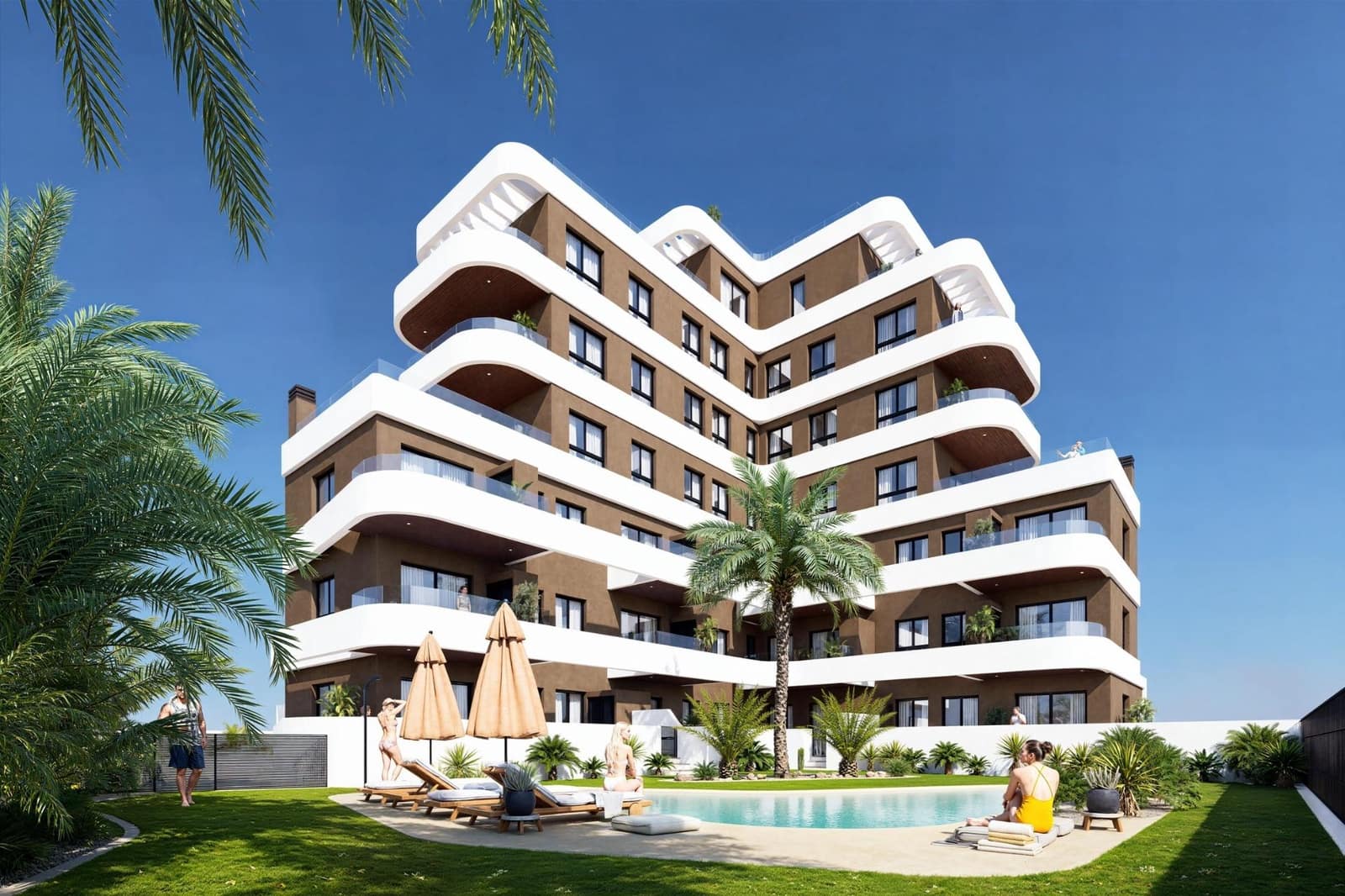 2 bedroom Apartment for sale in Guardamar del Segura with pool - € 295,000 (Ref: 9332218)