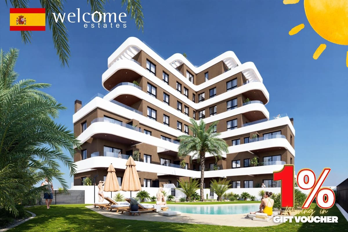 2 bedroom Apartment for sale in Guardamar del Segura with pool - € 295,000 (Ref: 9332218)