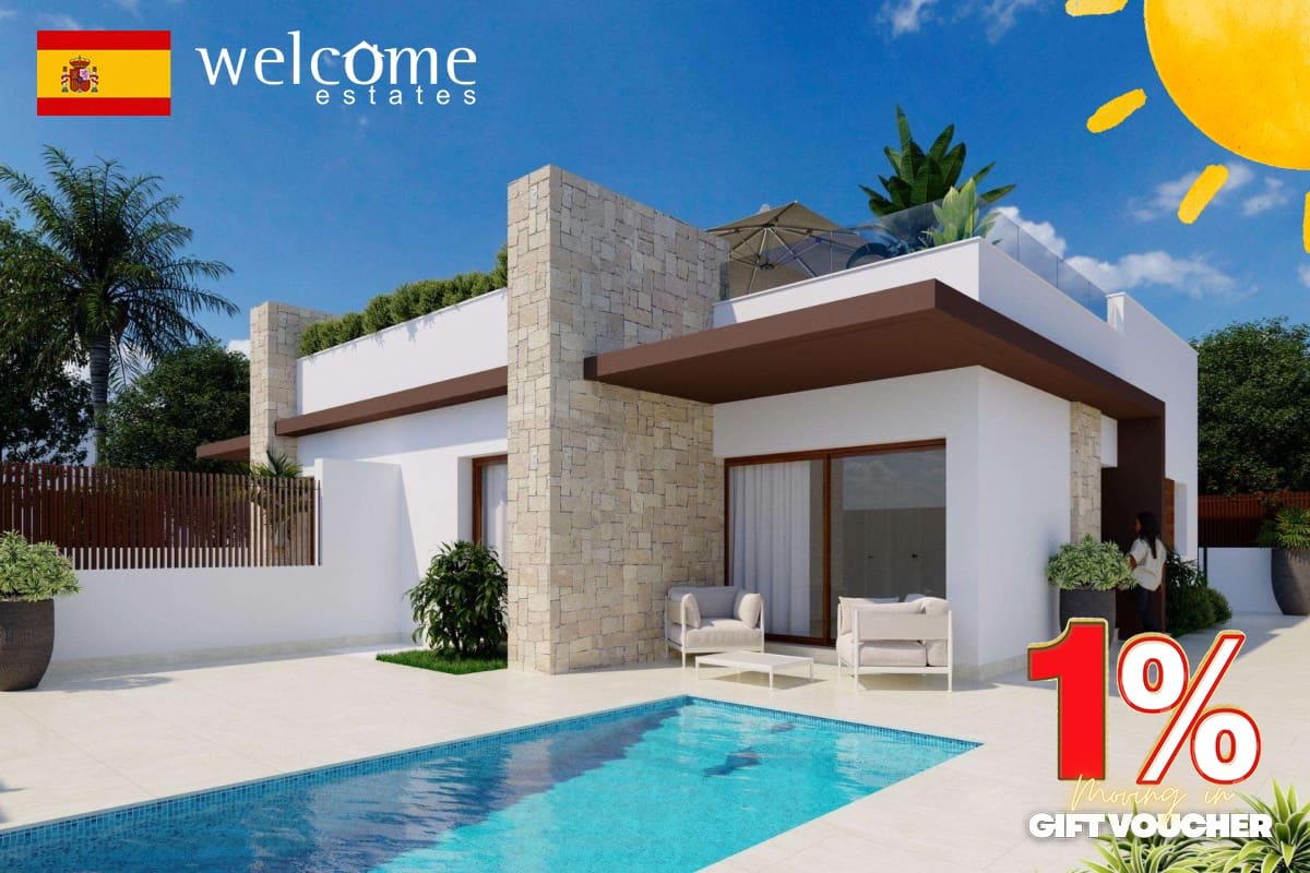 2 sypialnia Dom blizniak na sprzedaż w Vistabella z basenem - 351 000 € (Ref: 9332233)