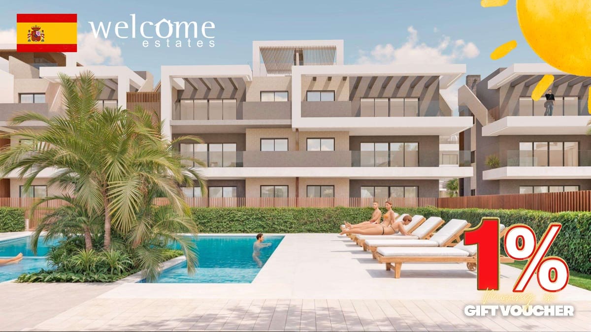 3 makuuhuone Huoneisto myytävänä paikassa Pilar de la Horadada mukana uima-altaan - 539 900 € (Ref: 9332240)