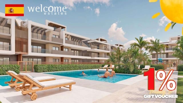 3 soveværelse Lejlighed til salg i El Mojon, Pilar de la Horadada med swimmingpool - € 398.900 (Ref: 9332241)