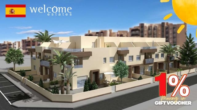 2 bedroom Townhouse for sale in La Manga del Mar Menor with pool - € 260,560 (Ref: 9332245)