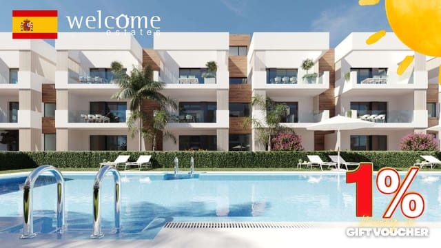 2 chambre Appartement à vendre à Lo Pagan, San Pedro del Pinatar avec piscine - 264 900 € (Ref: 9332255)