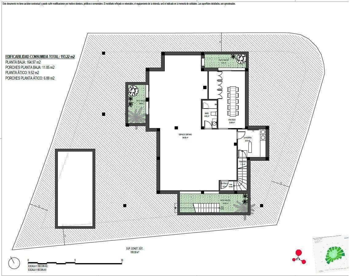 5 makuuhuone Huvila myytävänä paikassa Torre-Pacheco mukana uima-altaan - 1 300 000 € (Ref: 9332275)