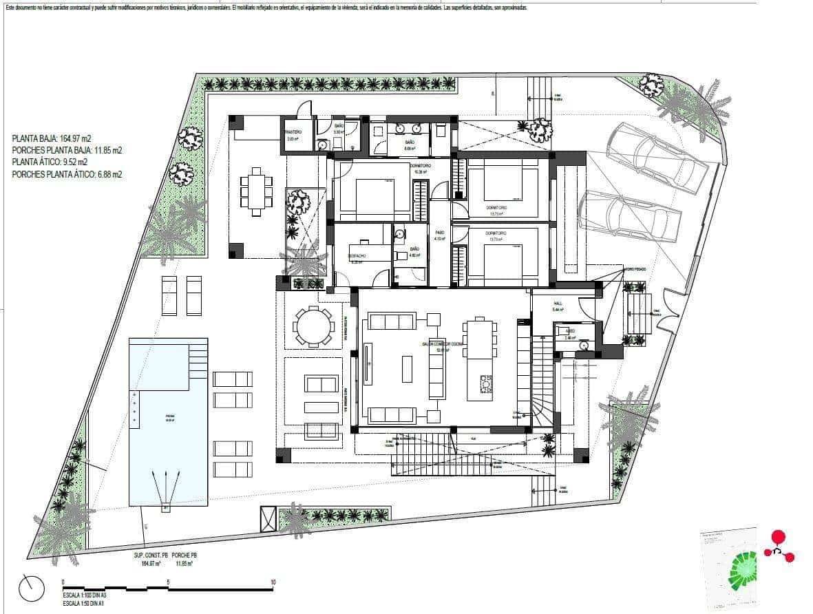 Chalet de 5 habitaciones en Torre-Pacheco en venta con piscina - 1.300.000 € (Ref: 9332275)