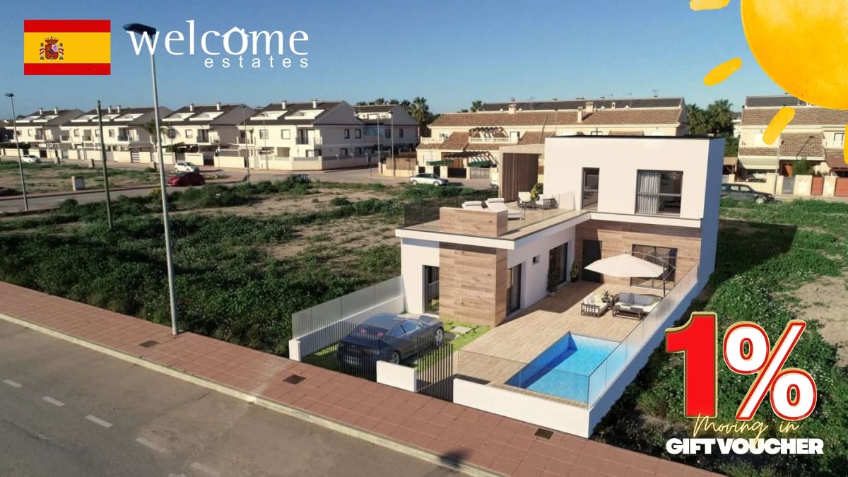 3 slaapkamer Huis te koop in San Javier met zwembad - € 365.500 (Ref: 9332284)