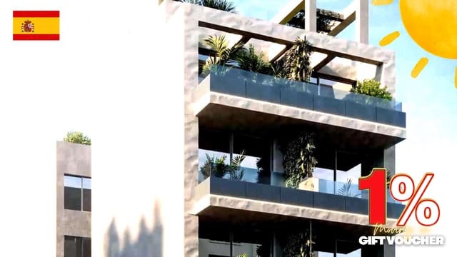 Huoneisto myytävänä paikassa El Molino, Torrevieja mukana uima-altaan - 181 900 € (Ref: 9332286)