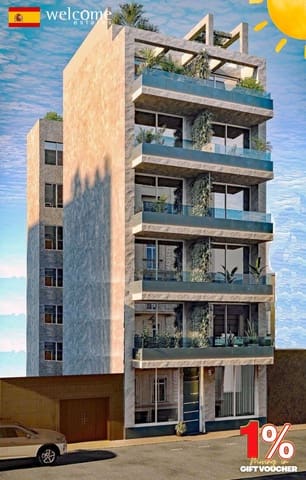 1 slaapkamer Appartement te koop in El Molino, Torrevieja met zwembad - € 219.200 (Ref: 9332287)