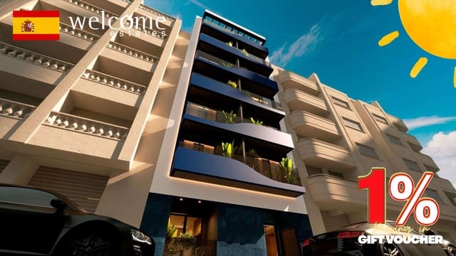 2 chambre Appartement à vendre à Playa del Acequión, Torrevieja avec piscine - 240 000 € (Ref: 9332309)