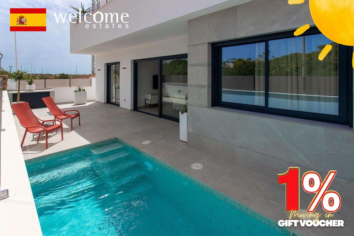 3 sovrum Semi-fristående Villa till salu i Sucina med pool - 359 900 € (Ref: 9332310)