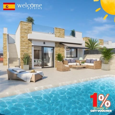 3 soveværelse Semi-Rækkehus til salg i San Fulgencio med swimmingpool - € 392.000 (Ref: 9332312)