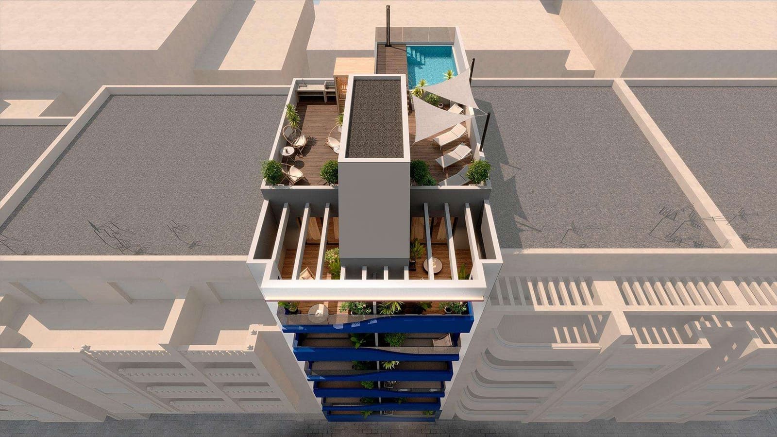 1 sovrum Lägenhet till salu i Torrevieja med pool - 185 000 € (Ref: 9332320)