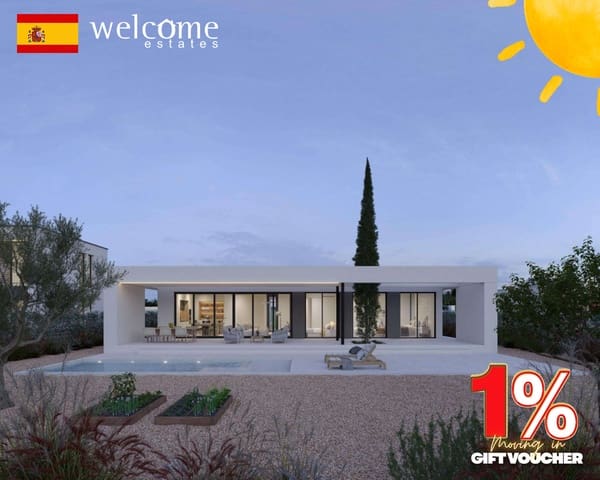 3 slaapkamer Villa te koop in Hacienda del Alamo, Fuente Alamo de Murcia met zwembad - € 509.960 (Ref: 9332326)