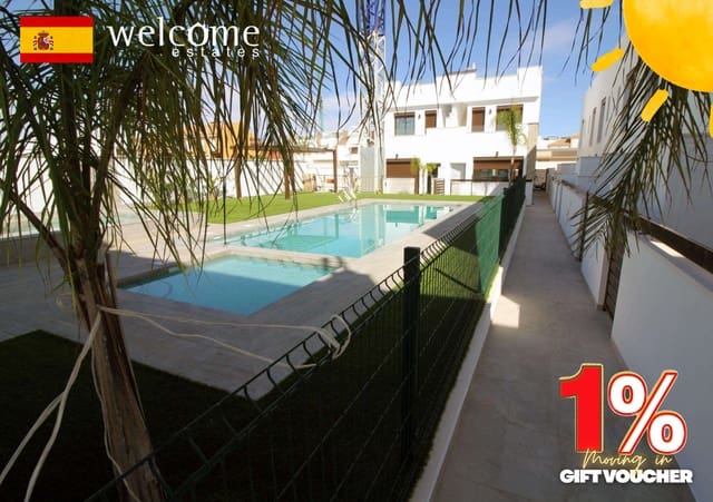 3 quarto Casa em Banda para venda em Pilar de la Horadada ciudad, Pilar de la Horadada com piscina - 354 900 € (Ref: 9332332)