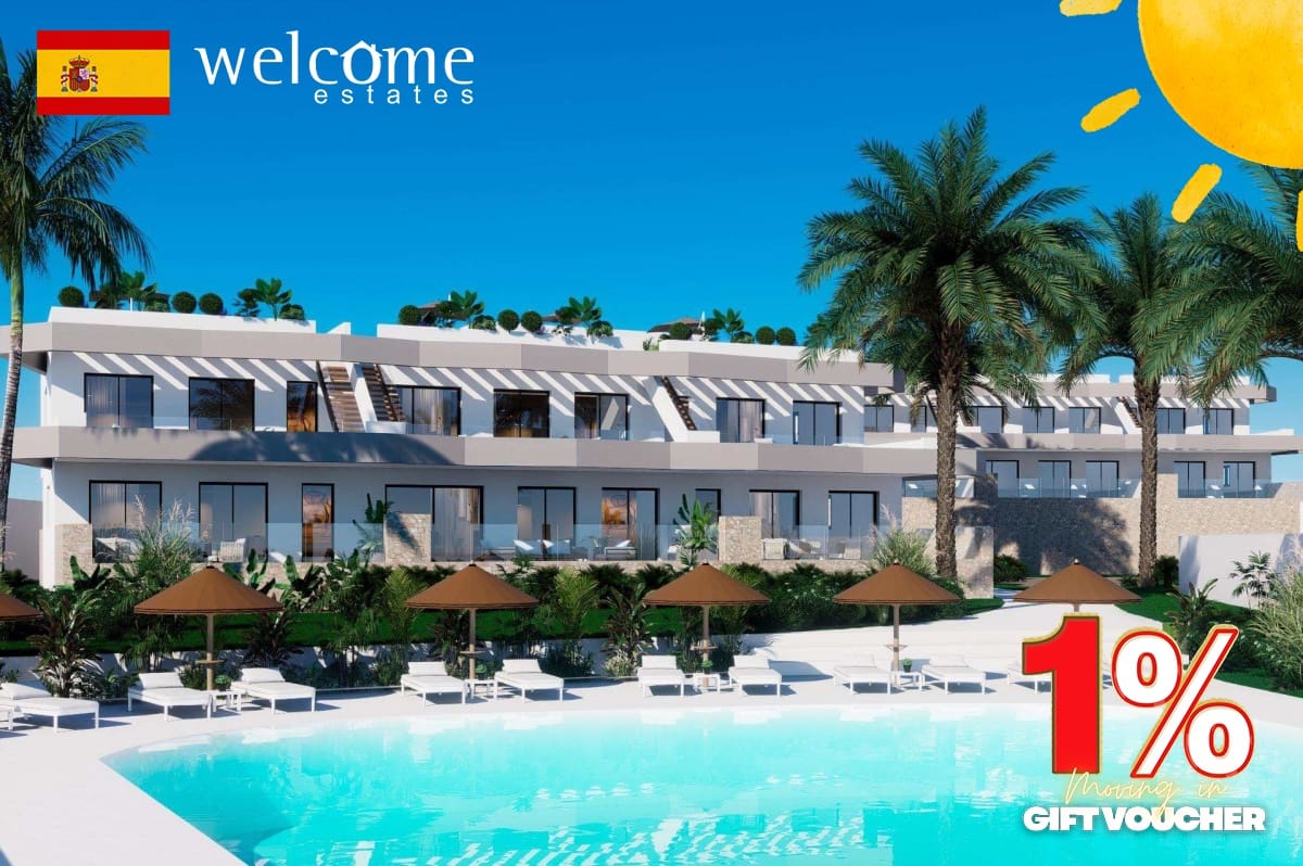 Bungalow de 2 habitaciones en Finestrat en venta con piscina - 399.900 € (Ref: 9332345)