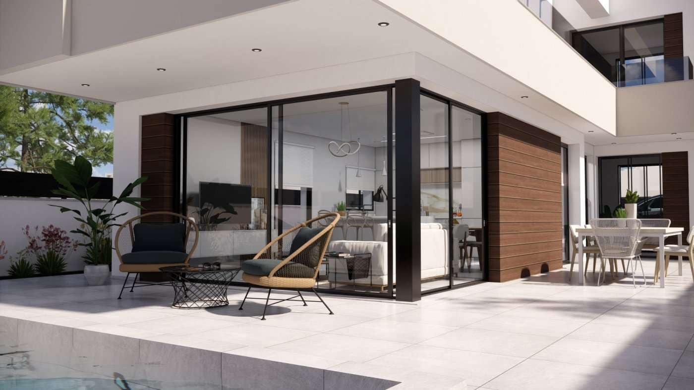 3 bedroom Villa for sale in Pilar de la Horadada with pool - € 399,000 (Ref: 9332349)