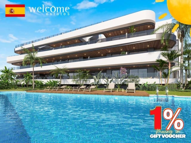 Apartamento de 2 habitaciones en Las Lomas de Rame - Bahía Bella, Los Alcázares en venta con piscina - 369.000 € (Ref: 9332351)