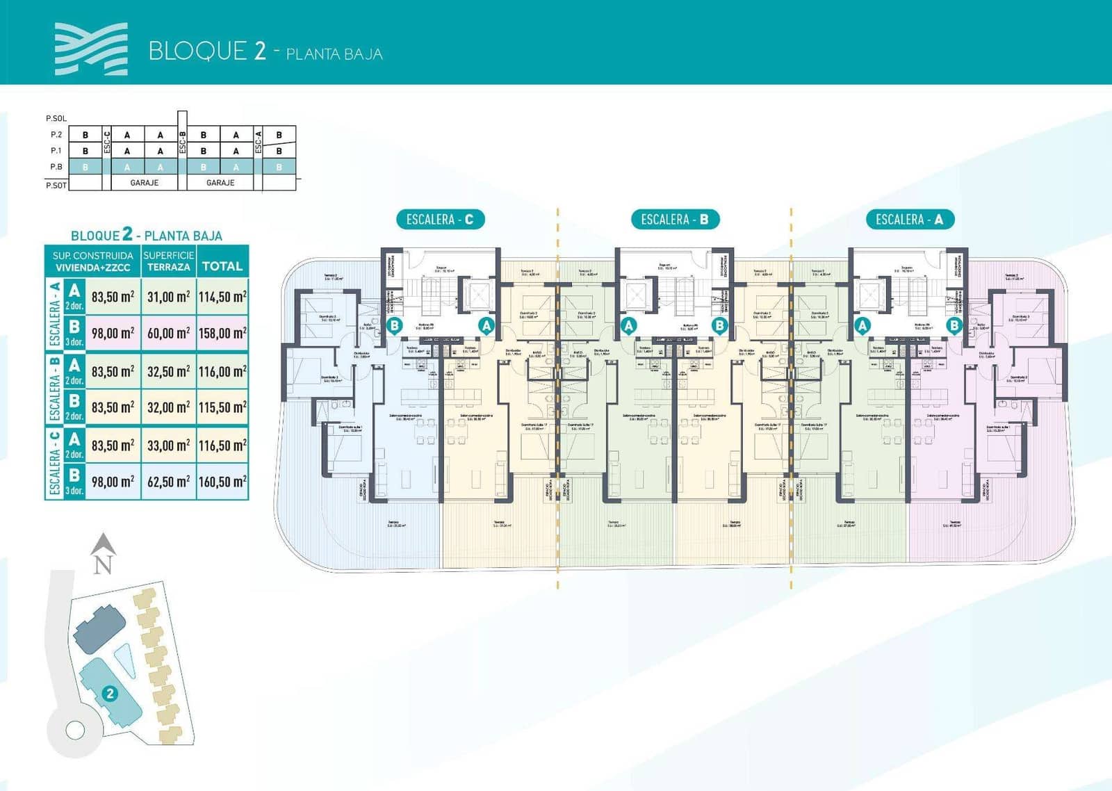 2 bedroom Apartment for sale in Los Alcazares with pool - € 289,000 (Ref: 9332353)