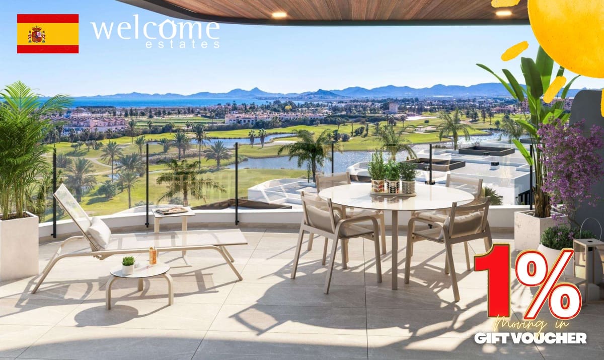 2 bedroom Apartment for sale in Los Alcazares with pool - € 289,000 (Ref: 9332353)