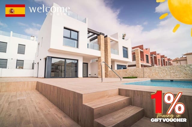 4 slaapkamer Villa te koop in Punta Prima, Orihuela met zwembad - € 699.900 (Ref: 9332357)