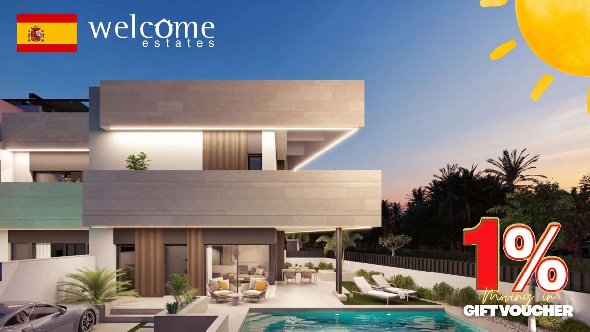 3 camera da letto Villetta Bifamiliare in vendita in Pilar de la Horadada con piscina - 659.000 € (Rif: 9332358)