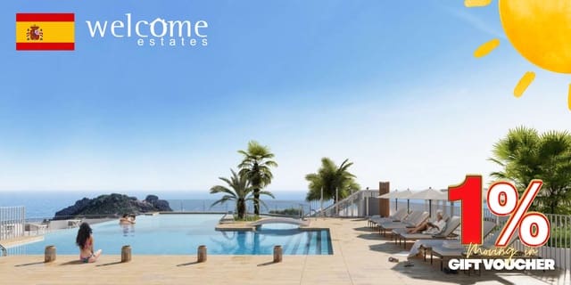 3 chambre Appartement à vendre à Los Collados - Los Geraneos, Aguilas avec piscine - 341 000 € (Ref: 9332370)