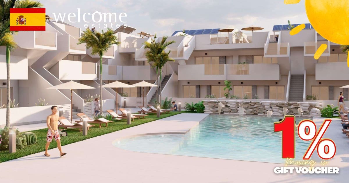 3 soveværelse Bungalow til salg i Roldan med swimmingpool - € 233.000 (Ref: 9332373)