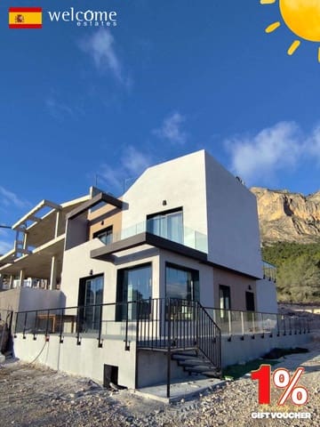 3 camera da letto Villetta Bifamiliare in vendita in Polop con piscina - 485.280 € (Rif: 9332384)