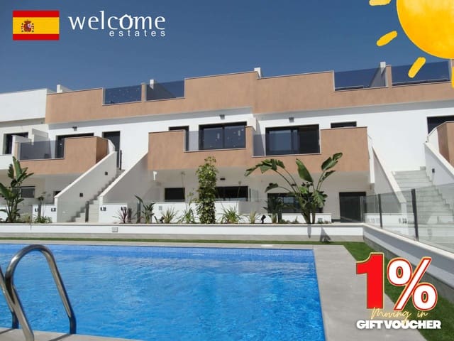 2 makuuhuone Bungalow myytävänä paikassa Pilar de la Horadada ciudad, Pilar de la Horadada mukana uima-altaan - 245 000 € (Ref: 9332413)