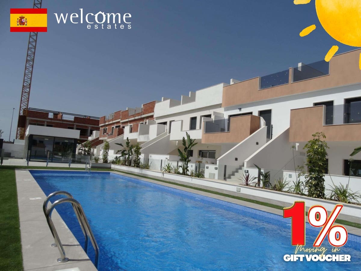 3 slaapkamer Bungalow te koop in Pilar de la Horadada met zwembad - € 285.000 (Ref: 9332415)