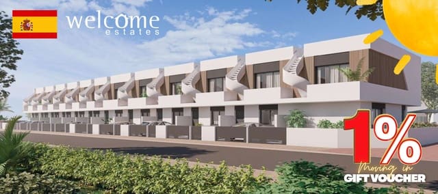 2 sovrum Hus till salu i Pilar de la Horadada ciudad, Pilar de la Horadada med pool garage - 314 900 € (Ref: 9332441)