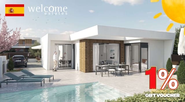 3 makuuhuone Huvila myytävänä paikassa Baños y Mendigo, Murcia kaupunki mukana uima-altaan - 389 900 € (Ref: 9332455)