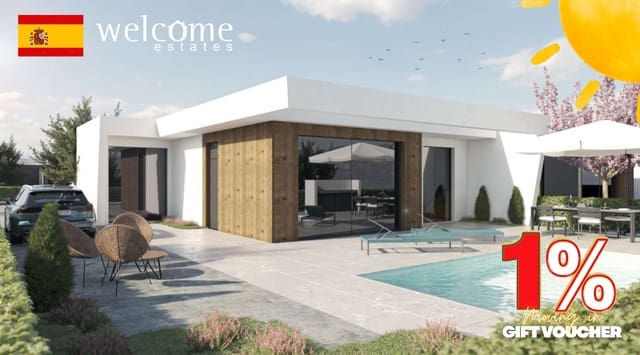 3 chambre Villa/Maison à vendre à Baños y Mendigo, Murcie ville avec piscine - 389 900 € (Ref: 9332456)