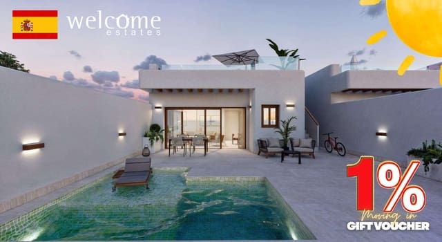 3 slaapkamer Villa te koop in Torre-Pacheco met zwembad - € 319.900 (Ref: 9332463)