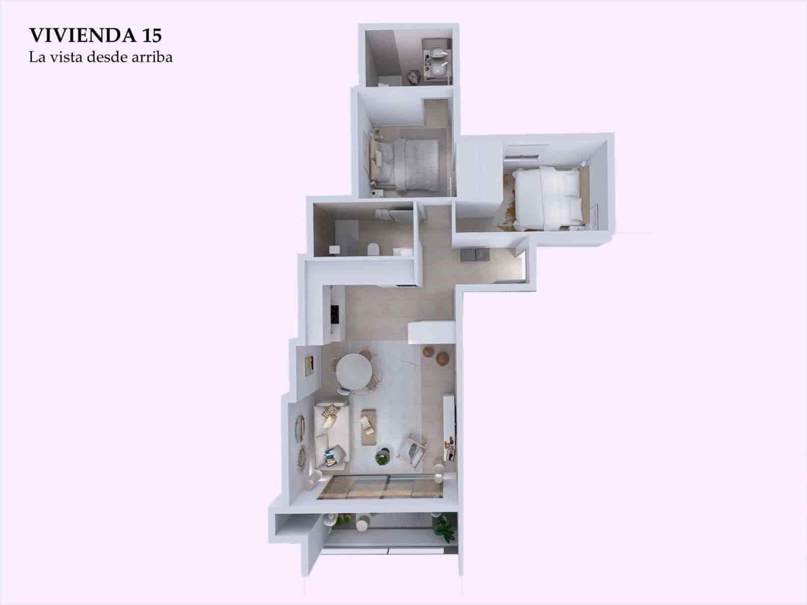 2 bedroom Apartment for sale in Torrevieja - € 310,000 (Ref: 9332471)