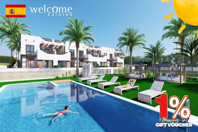 2 chambre Bungalow à vendre à El Mojon, Pilar de la Horadada avec piscine garage - 334 000 € (Ref: 9332474)