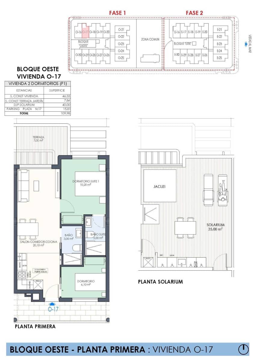 2 chambre Bungalow à vendre à Pilar de la Horadada avec piscine garage - 339 000 € (Ref: 9332475)