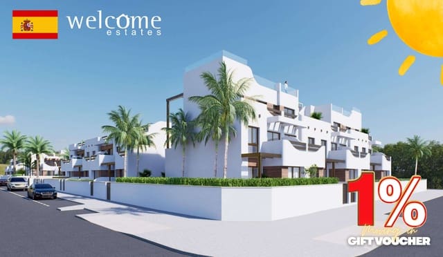 2 chambre Bungalow à vendre à El Mojon, Pilar de la Horadada avec piscine garage - 339 000 € (Ref: 9332475)