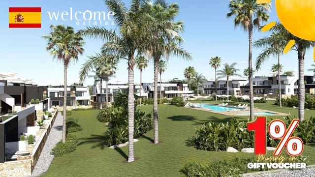 2 quarto Bungalow para venda em Ciudad Quesada, Rojales com piscina - 294 000 € (Ref: 9332476)