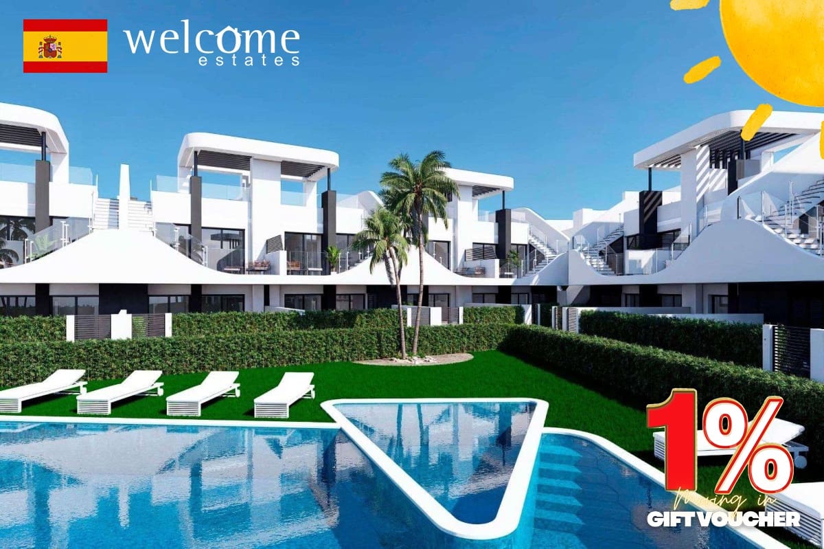 2 slaapkamer Bungalow te koop in San Fulgencio met zwembad - € 224.900 (Ref: 9332482)