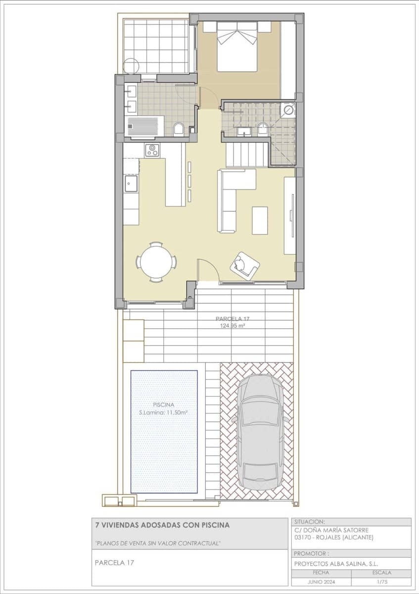 3 sovrum Hus till salu i Rojales med pool - 367 900 € (Ref: 9332484)