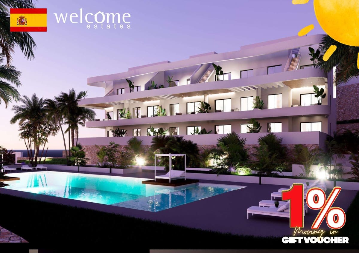 Apartamento de 2 habitaciones en Finestrat en venta con piscina - 369.900 € (Ref: 9332486)